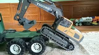 Excavator Rc YIGONG Persiapan Naik truk