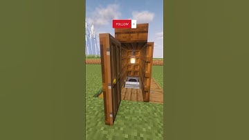 Easy Small House In Minecraft! #shorts #short #reel #reels