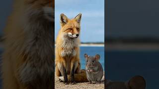 The Baby Of A Fox And An Elephant Shrew
