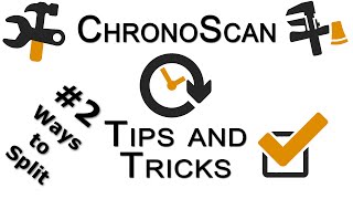 Celebrity The Ways To Split Your Documents on ChronoScan Tips and Tricks Profile