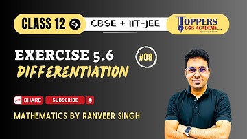 Continuity and Differentiability - Exercise 5.6 Solutions | Class 12 Maths Chapter 5 CBSE / IIT-JEE