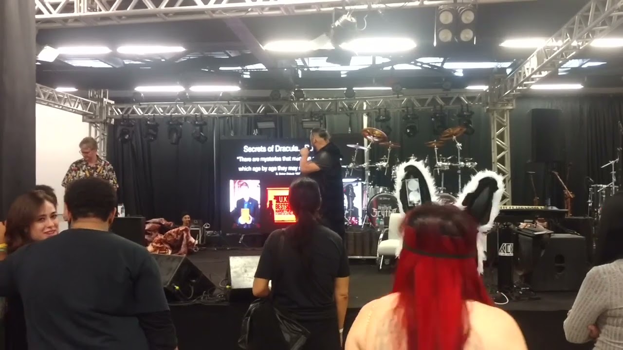 Horror Expo 2024 : sobrinho bisneto de Bram Stoker 