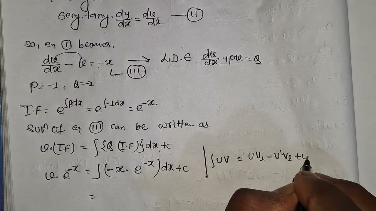 159. sinydy/dx=cosy(1-xcosy)