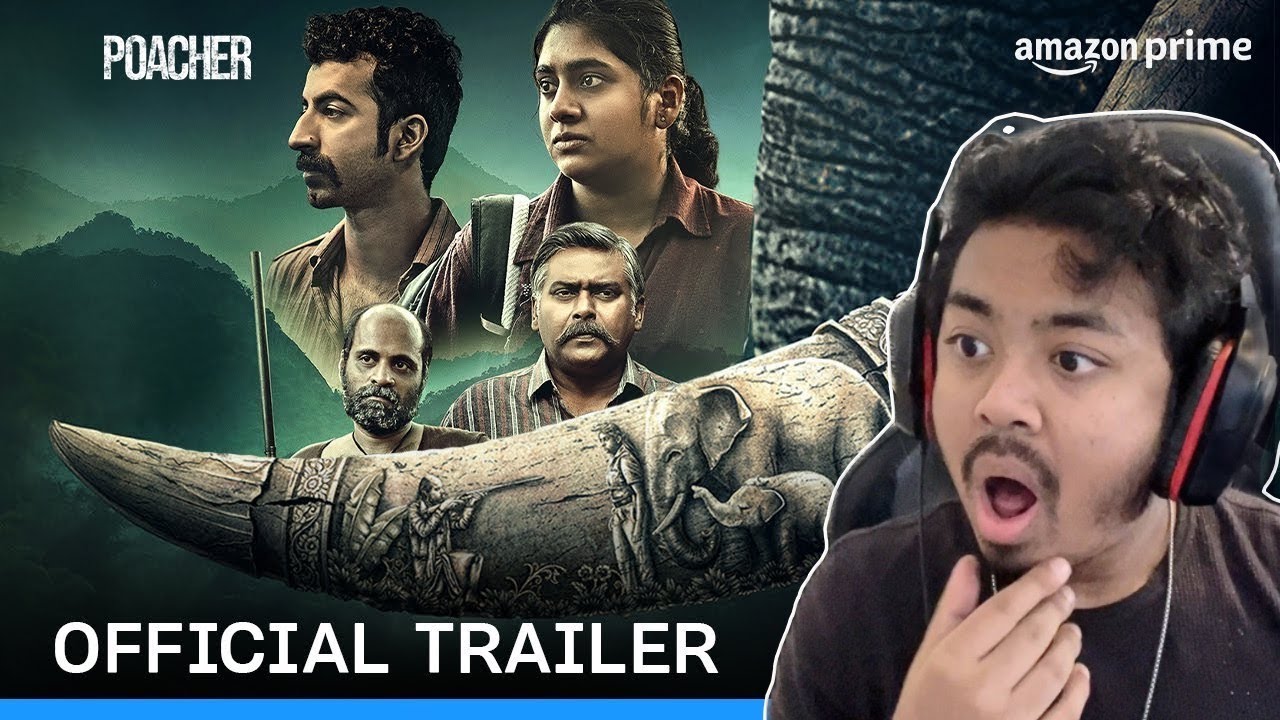 Poacher Official TRAILER REACTION | Prime Video India