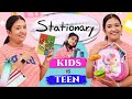 Stationery shopping ideas  teen vs kids  cookwithnisha