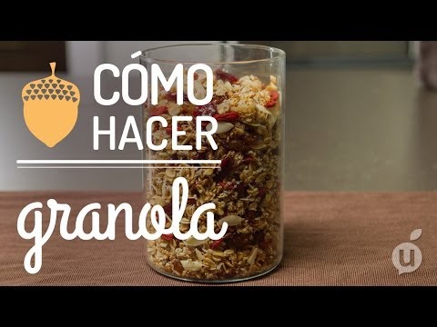 Vídeo: Muesli Casero Con Tus Propias Manos. Receta Paso A Paso Con Foto