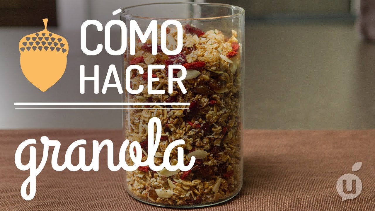 Cómo hacer granola | Receta de granola casera | Granola en casa - YouTube