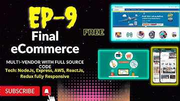 MultiVendor(#EP-9) - Final setup eCommerce Website || NodeJs || MongoDb