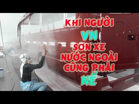Quy trình SƠN xe ô tô trong HÃNG, phức tạp quá!! PAIN CAR