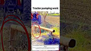 Tractor pumping work #worker #process #tractor #farm #water
