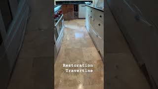 Travertine Stone #restoration #polishing #flooring #cleaningservice