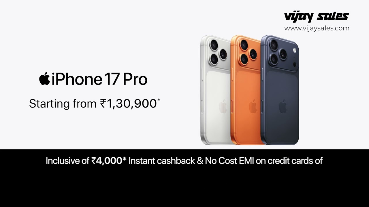 Buy the Latest iPhone Now – Available at Vijay Sales 