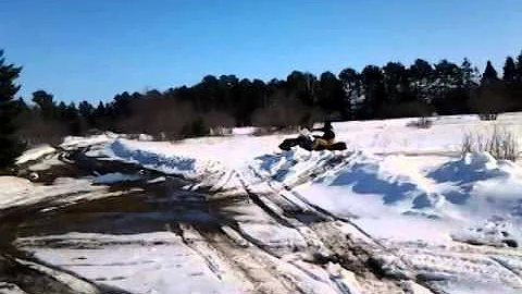 Old school bank jumping 3