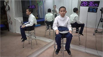 7000 Digits of Pi Recited Blindfolded by a Kid, Guinness World Record Attempt, Practice Day 14 of 20