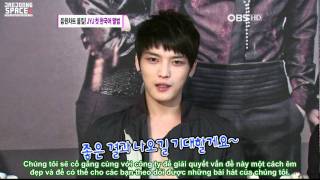 [JaeJoongSpace][Vietsub] JYJ OBS Interview 20111003