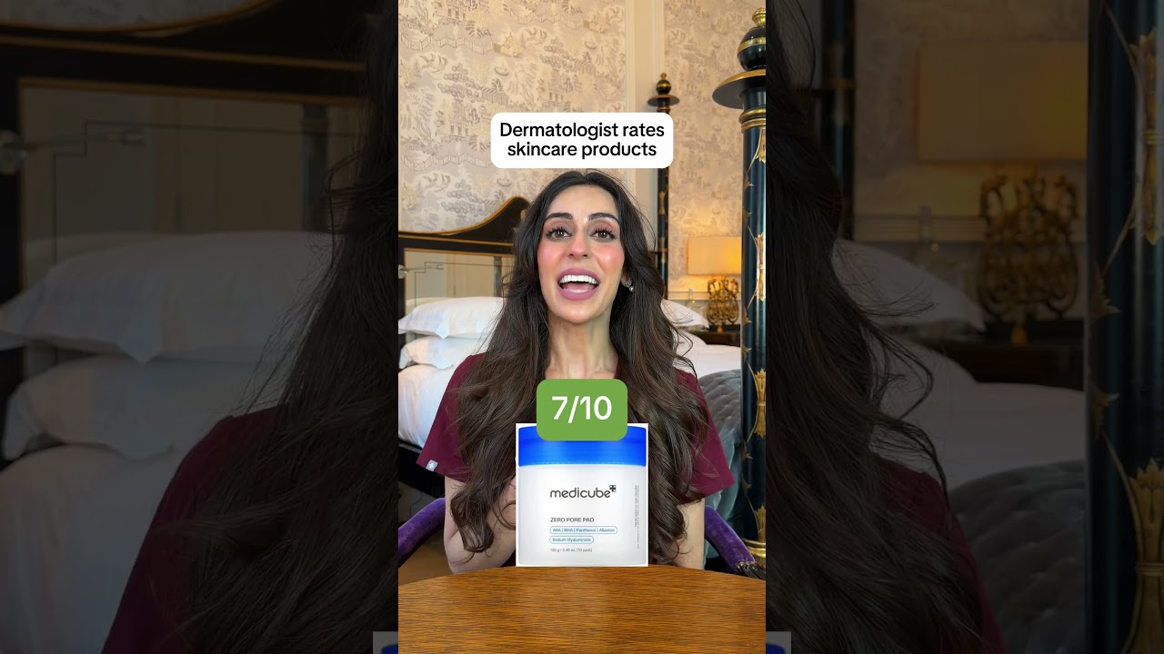 Dermatologist rates skincare products 