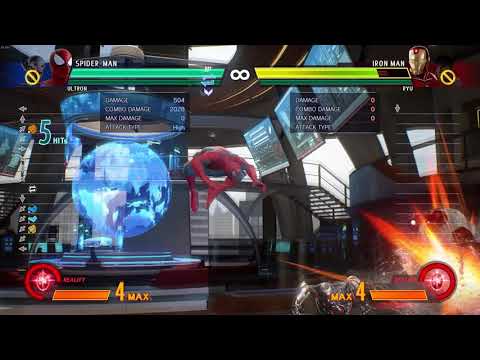 Universal Spiderman Infinite MvC:I