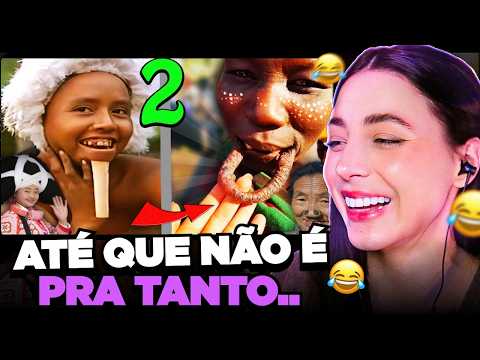 🔴 The most bizarre beauty standards in the world! Part 2! ‹ Ellen reacting ›