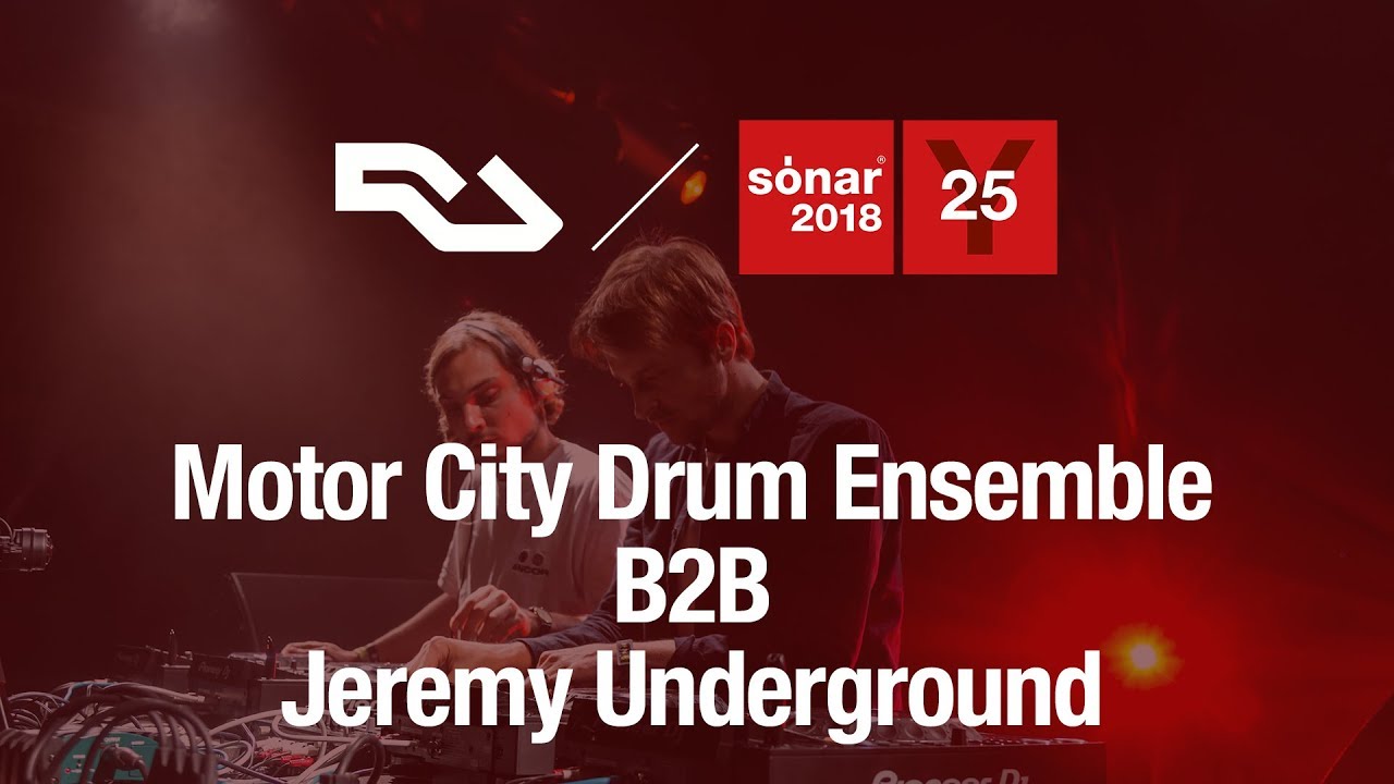 RA Live: Motor City Drum Ensemble and Jeremy Underground at Sónar 2018