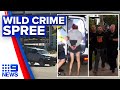 Duo accused of wild carjacking and robbery spree | 9 News Australia