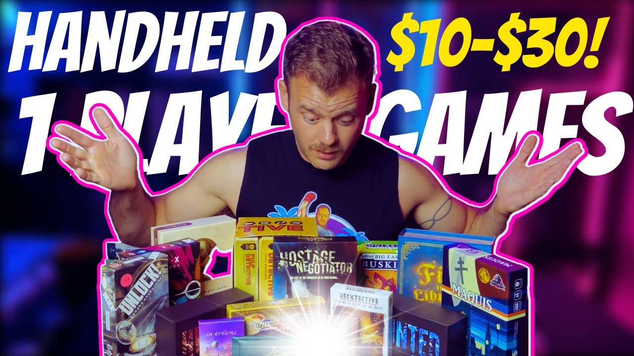 15 Board Games You Play Alone (And Can Hold in One Hand)