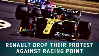 Renault call off their protest against Racing Point in brake duct saga - F1 News 26 08 20