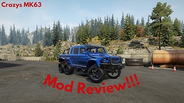 Snowrunner Mod Review: Crazys MK63 Reborn
