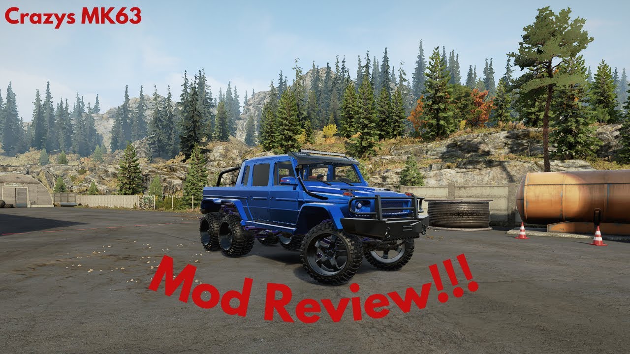 Snowrunner Mod Review: Crazys MK63 Reborn