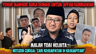 Lama Menghilang, Yusuf Mansur Muncul Lagi Buka Donasi Affan – Netizen Murka & Ingat Kasus Lama❗