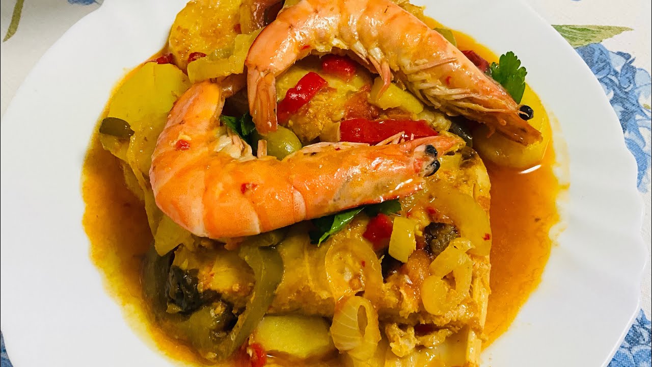 Caldeirada de Bacalhau com Camarão Ficou …..DIVINAL …..