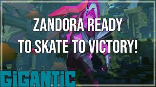 Zandora ready to skate to VICTORY! - Gigantic Rampage Edition
