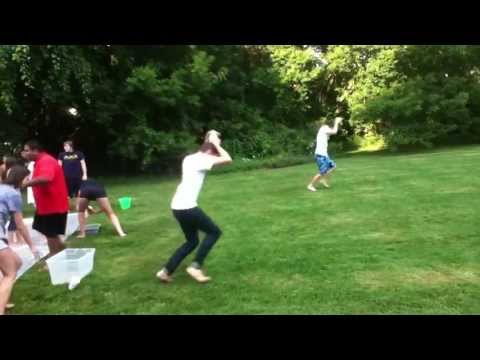 Cup Of Water On Head Relay Race FUN & FUNNY!