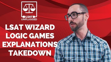 LSAT Wizard Logic Games Explanations I LSAC Takedown for Copyright Infringement