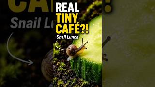 Tiny Snail Finds a Giant Cucumber 🐌