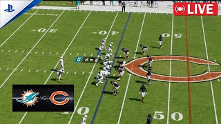 Nfl Live Miami Dolphins Vs. Chicago Bears 2025 Game Highlights