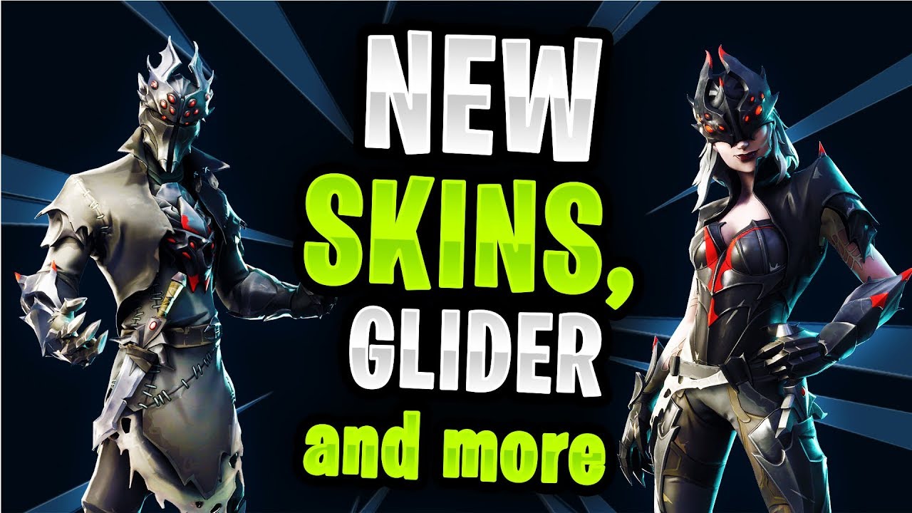 Spider Knight, New Skins & more... - Fortnite News - YouTube