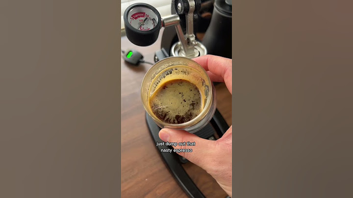 Struggling to pull a good shot? The solution is probably simpler than you think 🤔 #espresso