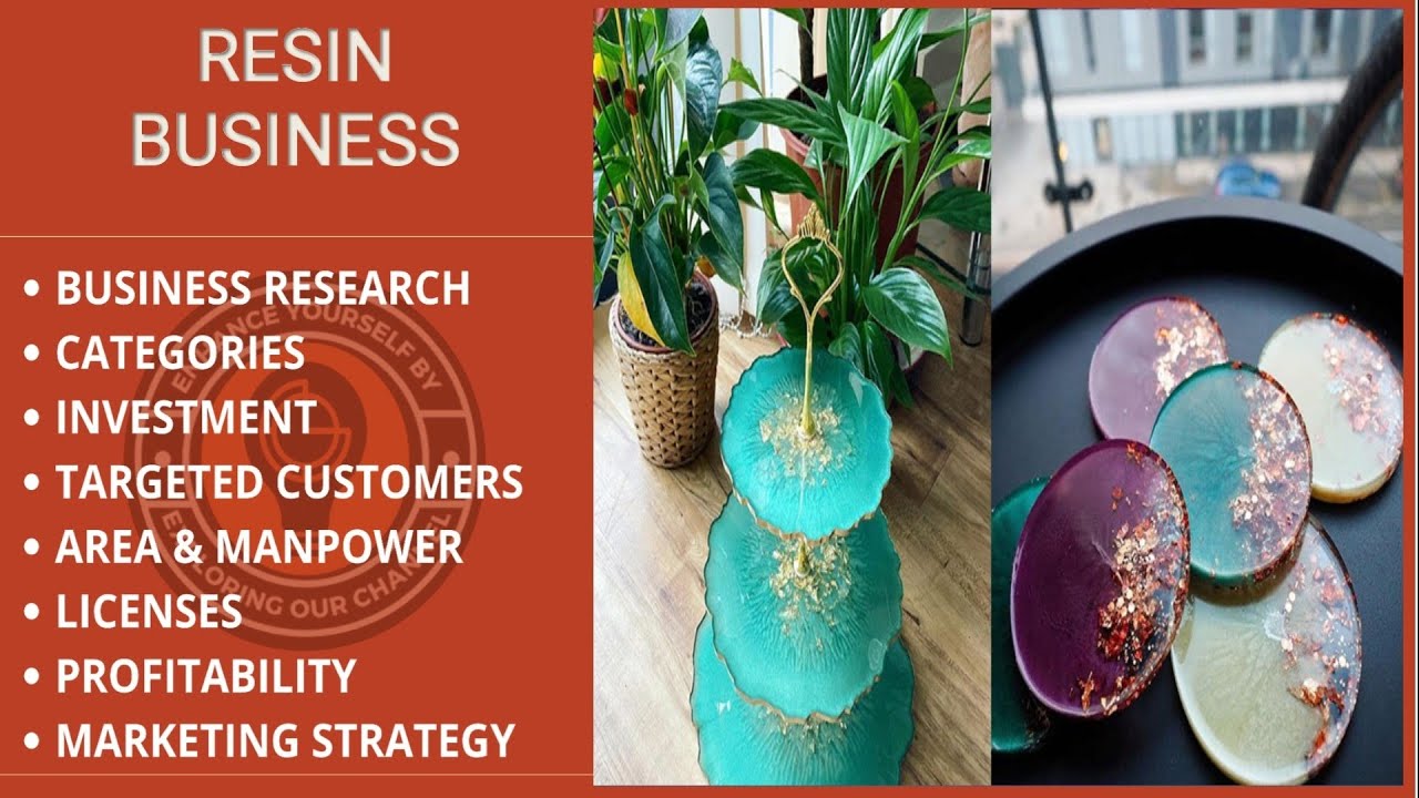 How to start your own Resin Business DIY RESIN ART Resin Art