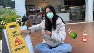 ASMR Thai At Public In Cafe & Nature 🌳📛 (Fast & Aggressive) เคาะสิ่งต่างๆในร้านกาเเฟเเละบนภูเขา🤭