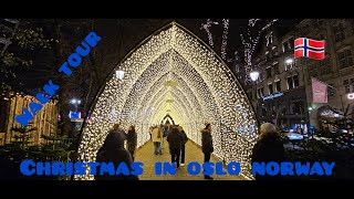 Christmas in Oslo :Festive Highlights from OSLO , NORWAY.