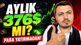 PARA YATIRMADAN KRİPTO KAZANDIRAN SİSTEM! Aylık 376 Dolar Mümkün mü