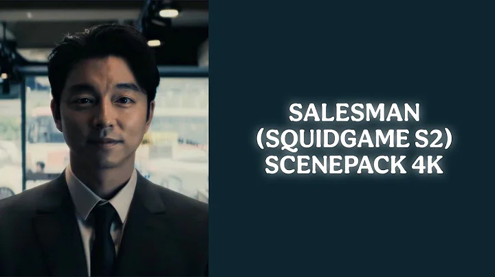 SALESMAN (SQUIDGAME 2) 4K SCENEPACK (MUSIC REDUCED)