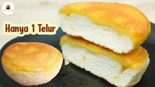 Viral Souffle Omelette Hanya 1 Telur Super Fluffy