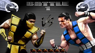 Ultimate Mortal Kombat 3 - Scorpion vs Sub-Zero