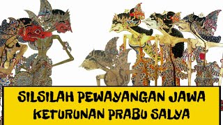 Javanese Puppetry Genealogy - Descendants of King Salya