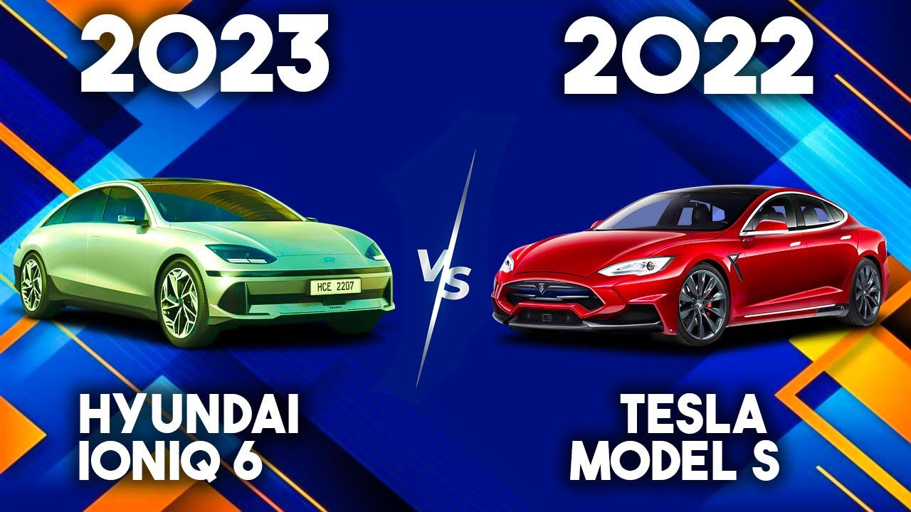Hyundai IONIQ 6 vs Tesla Model S 2022 - YouTube