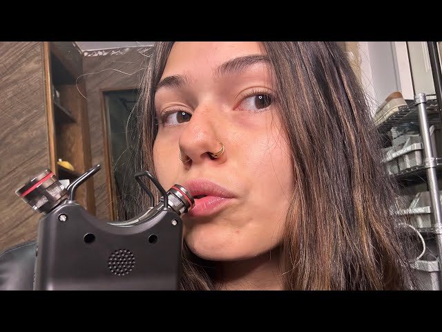 ASMR TRYING OUT THE TASCAM MIC♥️ (MOUTH SOUNDS)
