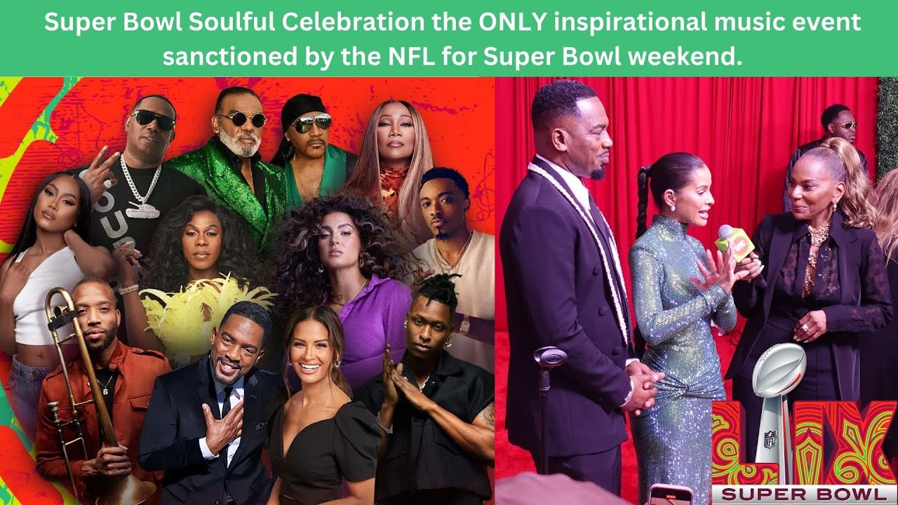 The 26 Annual Super Bowl Soulful Celebration: LIVE on the Red Carpet ...