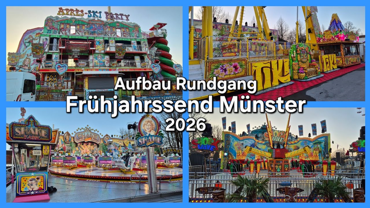 Aufbau Rundgang - Frühjahrssend Münster 2026