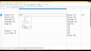 How to remove first word or text from a string in Open Office Openoffice Calc Spreadsheet